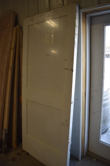 Interior Primed 36" x 84" Solid Wood Door