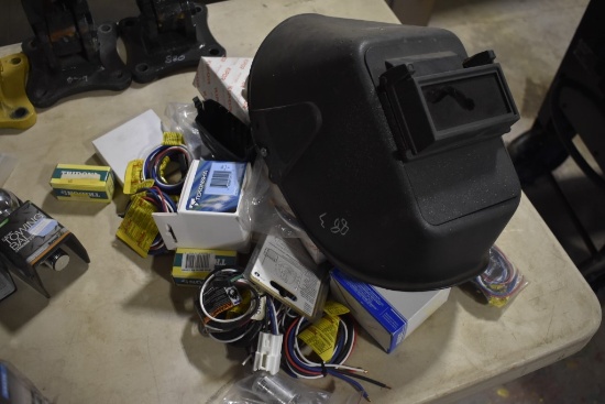 Group of Wiring and Welding Helmet