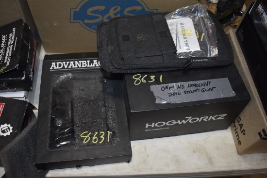 OEM HD Headlight Kit, Advanblack, Saddle Bag