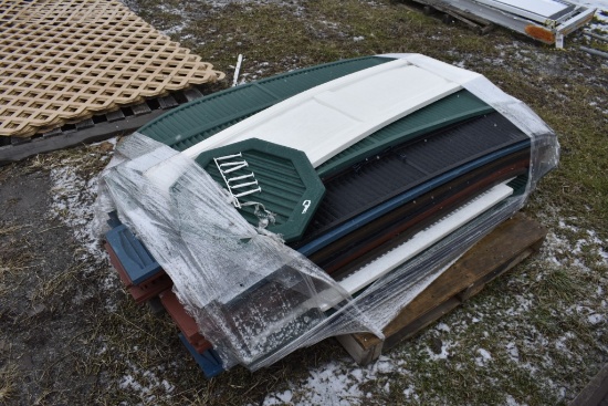 Pallet of Plastic Shutters