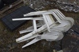 5 Plastic Chairs