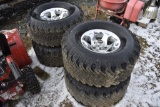 4 Dick Cepek Fun Country 15/36-15 Tires on American Racing 5 Lug Rims