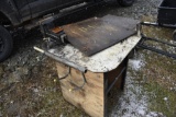 Trailer Hitch Work Table with 5