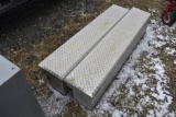 2 Diamond Plate Saddle Boxes
