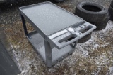 2 Tier Plastic Shop Cart