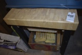 Butcher Top Table