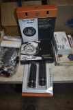 Group of Motorcycle Parts
