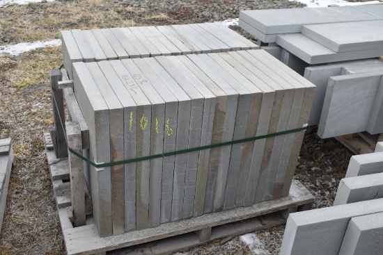 Pallet of 18" x 24" x 2" Thermal Bluestone Pieces