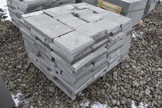Pallet of Snapped Bluestone Wall Stone