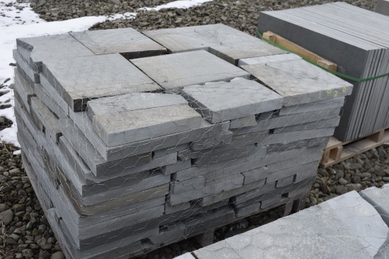 Pallet of Snapped Bluestone Wall Stone