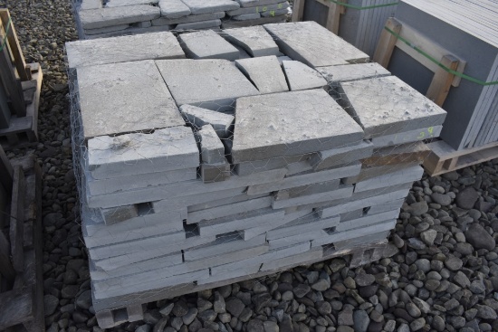 Pallet of Snapped Bluestone Wallstone