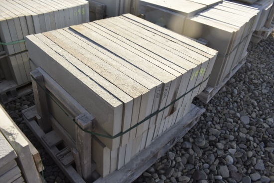 Pallet of 12" x 36" x 2" Thermal Bluestone Pieces
