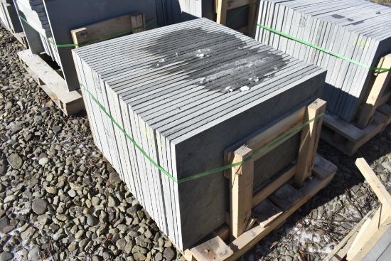 Palle of 24" x 36" x 1" Thermal Bluestone Pieces
