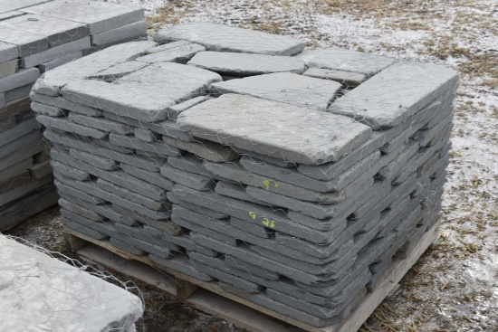Pallet of Snapped Bluestone Wall Stone