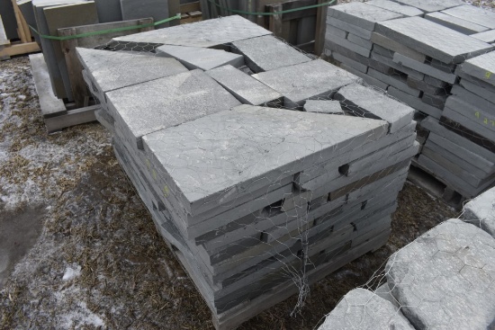 Pallet of Snapped Bluestone Wall Stone