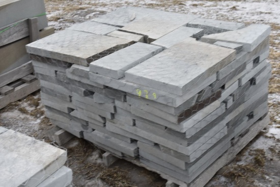 Pallet of Snapped Bluestone Wall Stone