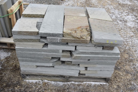 Pallet of 2" Mixed Bluestone Pieces