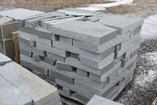 Pallet of 2" Mixed Bluestone Pieces
