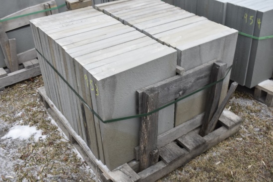 Pallet of 18" x 24" x 2" Thermal Bluestone Pieces