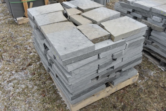 Pallet of Snapped Bluestone Wall Stone