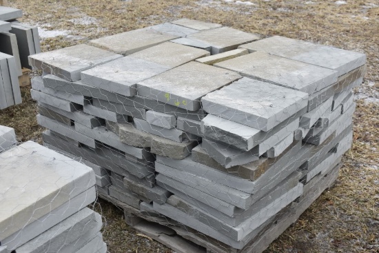 Pallet of Snapped Bluestone Wall Stone