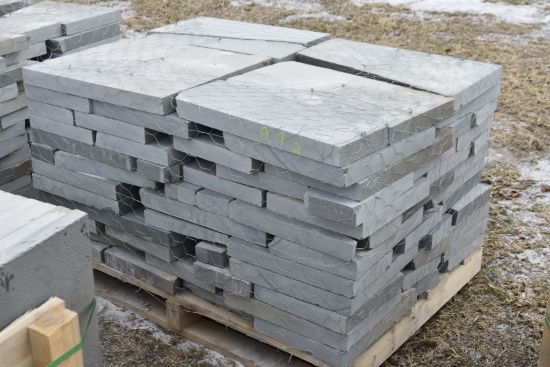Pallet of Snapped Bluestone Wall Stone