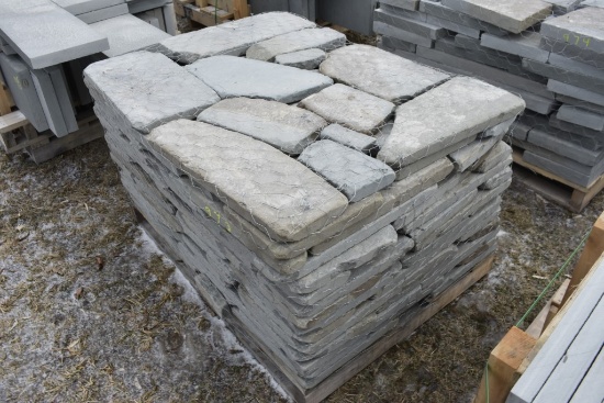 Pallet of Snapped Bluestone Wall Stone
