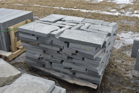 Pallet of Snapped Bluestone Wall Stone