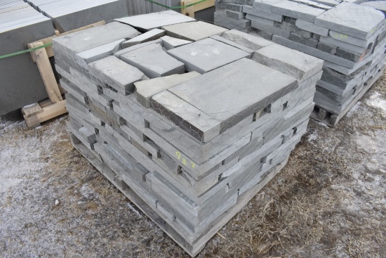 Pallet of Snapped Bluestone Wall Stone