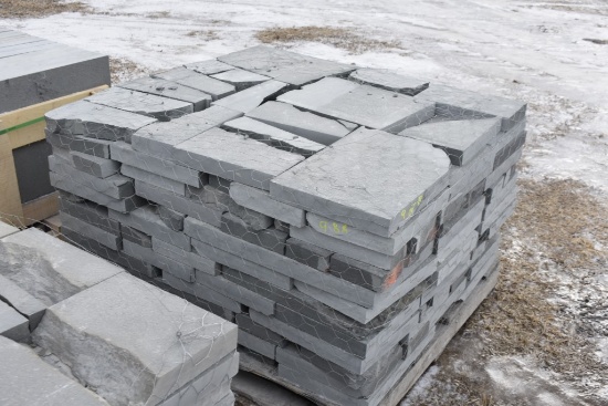Pallet of Snapped Bluestone Wall Stone