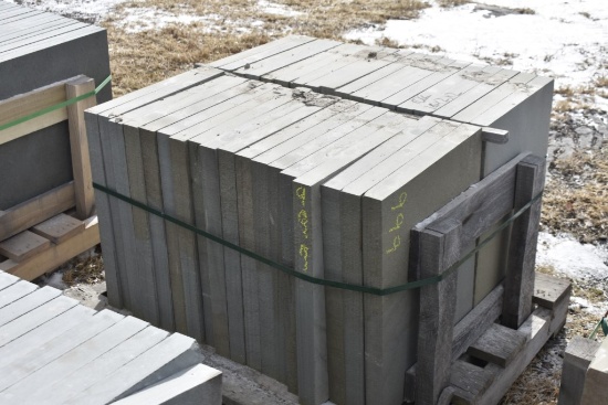 Pallet of 18" x 24" x 2" Thermal Bluestone Pieces