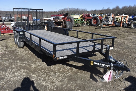 2024 Belmont Bumper Pull Equipment Trailer