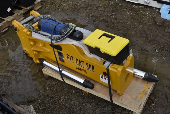 Future FT-SB45 Excavator impact Hammer that Fits a CAT 308