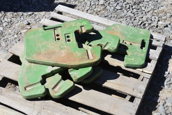 5 John Deere 45 KG Suitcase Weights