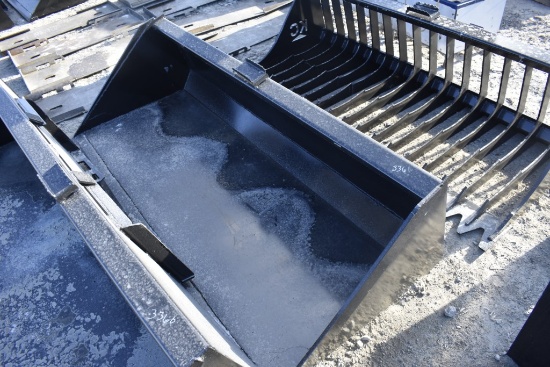 KC Quick Attach 78" Skid Steer Bucket
