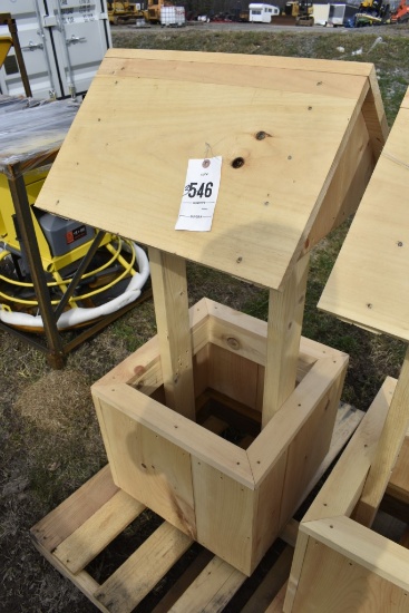Wooden Wishing Well