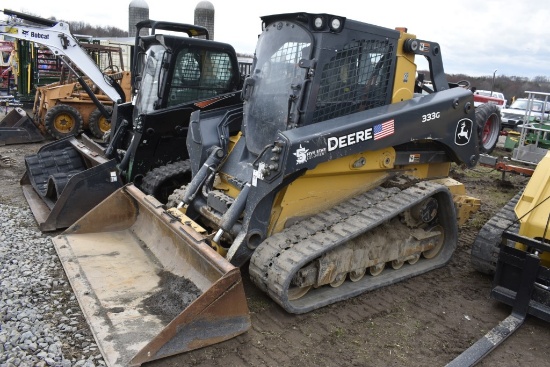 John Deere 333G Skid Steer with Tracks