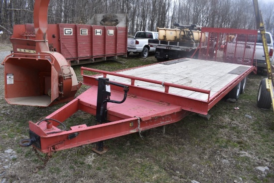 1996 Hudson Bumper Pull Equipment Trailer