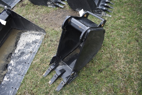 Bobcat Quick Coupler Style 12"  Excavator Bucket