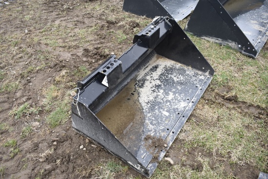 Quick Attach 44" Skid Steer Bucket