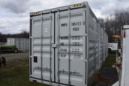 40' 5 Door Shipping Container