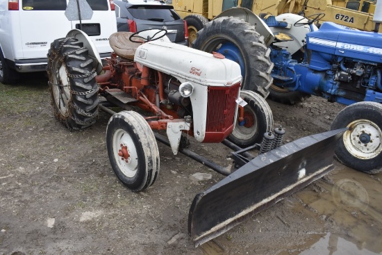 Ford 8N Tractor with Front Blade
