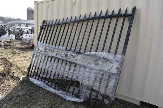 20' Bi-Parting Metal Entrance Gates