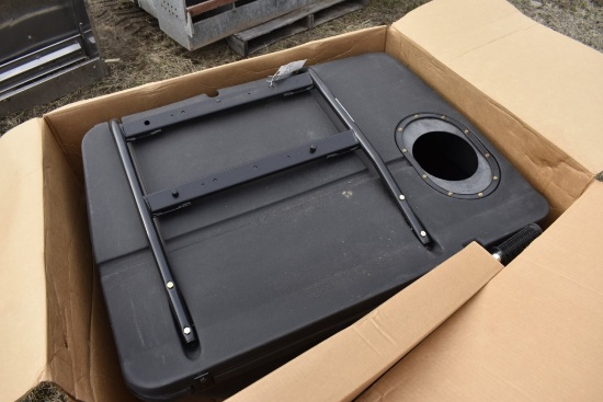 Box with Lawn Mower Bagger