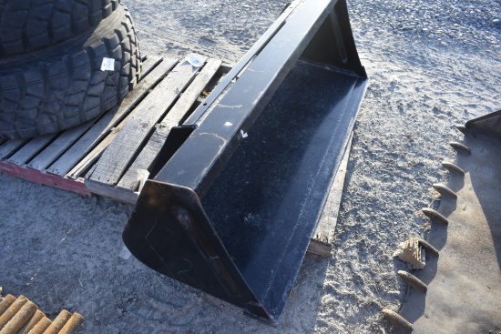 Quick Attach 68" Skid Steer Bucket