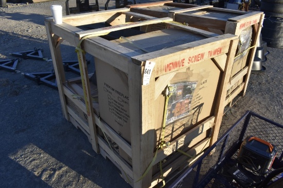 New Mid-Size Outdoor Fireplace