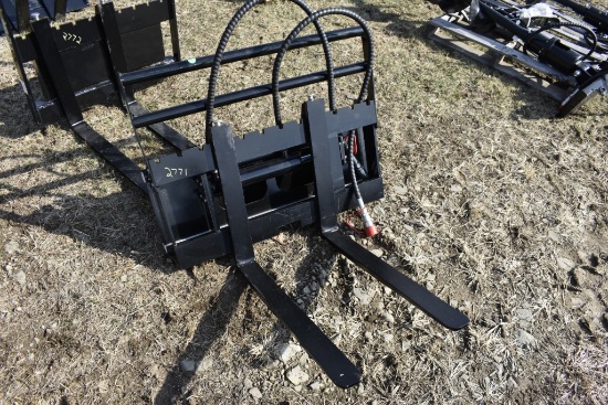 Future Mini Quick Attach Hydraulic Side Shift Pallet Forks