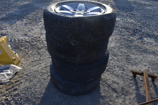 4 Cooper 175/55R20 Tires with GMC Rims