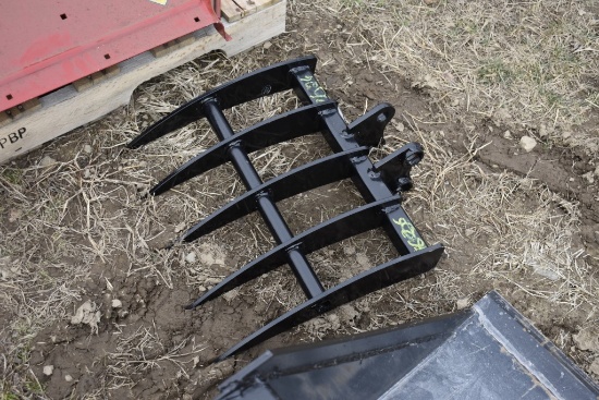 19" Debris Rake For Mini Excavator