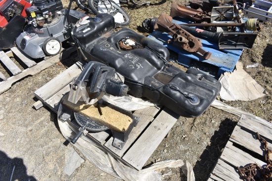 Electric Miter Saw and Truck Fuel Tank